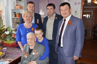 74-ый День Победы вместе с жителями Майминского района встречают участники Великой Отечественной войны