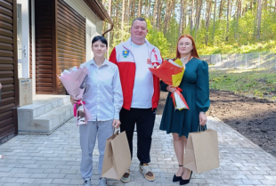 Новый дом для учителей открыли в селе Манжерок
