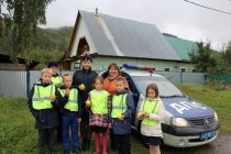 В  Республике Алтай в рамках акции «Яблоко и лимон», автоинспекторы и юидовцы предложили водителям поучаствовать в викторине на знание ПДД и оценить свои знания