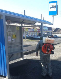 Оперативный штаб Майминского района: на 14-15 мая запланированы еженедельные работы по дезинфекции территорий