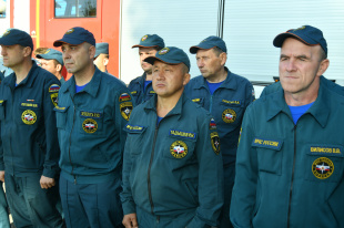 В Майминском районе состоялась закладка первого камня в основание  часовни- памятника в честь иконы Божьей Матери «Неопалимая Купина» и 100-летия со дня основания пожарной охраны Республики Алтай