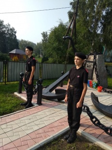 В Майминском районе в третий раз встречали автопробег моряков