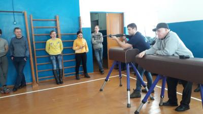 Соревнования по стрельбе из пневматической винтовки в зачет Малой спартакиады среди трудовых коллективов Майминского района, посвященной 75-летию победы в Великой Отечественной войне