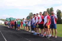 В День физкультурника на стадионе «Дружба» в Майме состоялся большой спортивный праздник