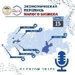 ПРЯМОЙ ЭФИР – ЭКОНОМИЧЕСКАЯ ПЕРЕПИСЬ МАЛОГО И СРЕДНЕГО БИЗНЕСА