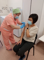 В Майминском районе продолжается вакцинация от COVID-19
