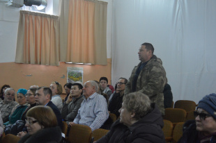 Прошедшая рабочая неделя в Администрации Майминского района завершилось встречей с жителями сел Манжерок и Озерное