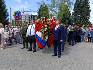 В Майминском районе прошли мероприятия, приуроченные к 80-летию Победы