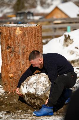 Соревнования по национальным видам спорта в рамках районного праздника "Jылгайак"