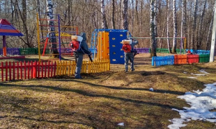 Оперативный штаб Майминского района: В муниципалитете продолжаются работы по дезинфекции территорий