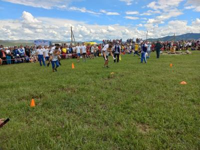 Соревнования по национальным видам спорта, включенными в программу XVII межрегионального праздника алтайского народа «Эл-Ойын»