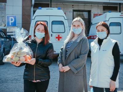 поздравили сотрудников Скорой медицинской помощи, подстанции с.Майма