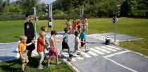 В детском оздоровительном лагере «Черемушки» автоинспекторами проведено профилактическое мероприятие «Азбука дорожной безопасности».