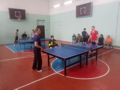 Соревнования по настольному теннису в зачет Малой спартакиады среди трудовых коллективов Майминского района, посвященной 95-летию Майминского района