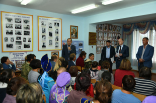 Врио Главы Республики Алтай Олег Хорохордин встретился с жителями с.Сайдыс