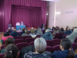 Сход граждан прошел в Кызыл-Озеке