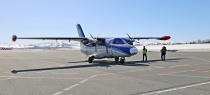 Сегодня планируется первый авиарейс в село Усть-Кокса, вчера  первых авиапассажиров доставили в Кош-Агач