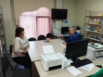 И. о. Горно-Алтайского межрайонного природоохранного прокурора провел личный прием граждан в селе Сайдыс Майминского района