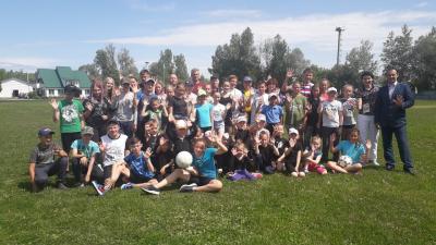 Олимпийские Чемпионы посетили Майминский район