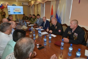 Врио Главы Республики Алтай встретился с ветеранами боевых действий, сотрудниками правоохранительных органов 